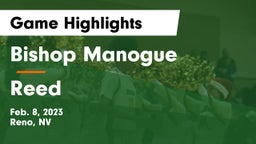 Bishop Manogue  vs Reed  Game Highlights - Feb. 8, 2023