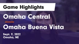Omaha Central  vs Omaha Buena Vista  Game Highlights - Sept. 9, 2022