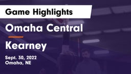 Omaha Central  vs Kearney  Game Highlights - Sept. 30, 2022