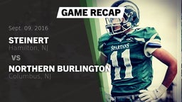 Recap: Steinert  vs. Northern Burlington  2016