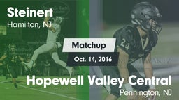 Matchup: Steinert vs. Hopewell Valley Central  2016