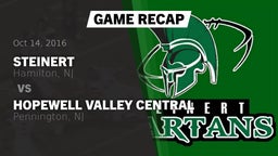 Recap: Steinert  vs. Hopewell Valley Central  2016