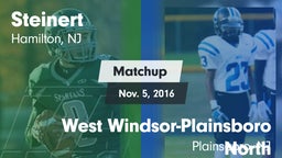 Matchup: Steinert vs. West Windsor-Plainsboro North  2016