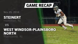 Recap: Steinert  vs. West Windsor-Plainsboro North  2016
