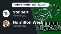 Recap: Steinert  vs. Hamilton West  2017