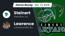 Recap: Steinert  vs. Lawrence  2018