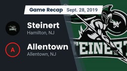 Recap: Steinert  vs. Allentown  2019