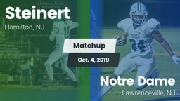 Matchup: Steinert vs. Notre Dame  2019