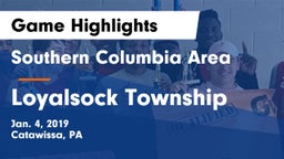 Southern Columbia Area  vs Loyalsock Township  Game Highlights - Jan. 4, 2019