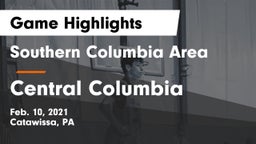 Southern Columbia Area  vs Central Columbia  Game Highlights - Feb. 10, 2021