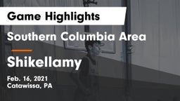 Southern Columbia Area  vs Shikellamy  Game Highlights - Feb. 16, 2021