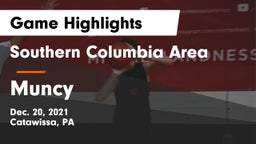 Southern Columbia Area  vs Muncy  Game Highlights - Dec. 20, 2021
