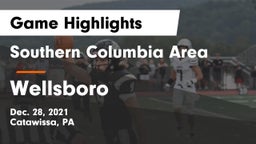 Southern Columbia Area  vs Wellsboro  Game Highlights - Dec. 28, 2021
