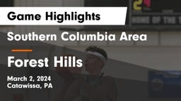 Southern Columbia Area  vs Forest Hills  Game Highlights - March 2, 2024