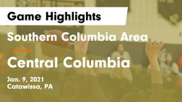 Southern Columbia Area  vs Central Columbia  Game Highlights - Jan. 9, 2021