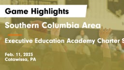 Southern Columbia Area  vs Executive Education Academy Charter School Game Highlights - Feb. 11, 2023