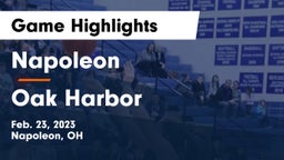 Napoleon vs Oak Harbor  Game Highlights - Feb. 23, 2023