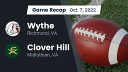 Recap: Wythe  vs. Clover Hill  2022