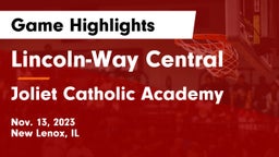 Lincoln-Way Central  vs Joliet Catholic Academy  Game Highlights - Nov. 13, 2023