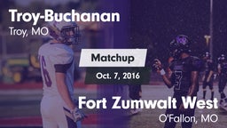 Matchup: Troy-Buchanan vs. Fort Zumwalt West  2016