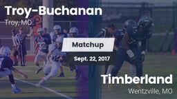 Matchup: Troy-Buchanan vs. Timberland  2017