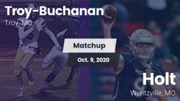 Matchup: Troy-Buchanan vs. Holt  2020