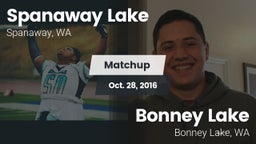 Matchup: Spanaway Lake vs. Bonney Lake  2016