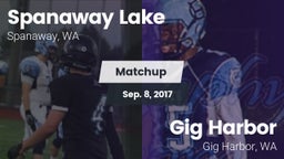Matchup: Spanaway Lake vs. Gig Harbor  2017
