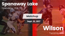 Matchup: Spanaway Lake vs. Wilson  2017