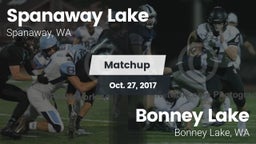 Matchup: Spanaway Lake vs. Bonney Lake  2017