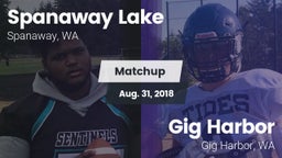 Matchup: Spanaway Lake vs. Gig Harbor  2018