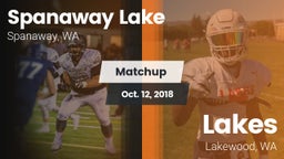 Matchup: Spanaway Lake vs. Lakes  2018