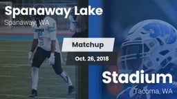 Matchup: Spanaway Lake vs. Stadium  2018