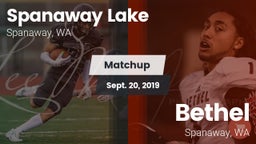 Matchup: Spanaway Lake vs. Bethel  2019