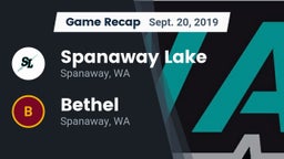 Recap: Spanaway Lake  vs. Bethel  2019