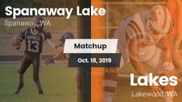 Matchup: Spanaway Lake vs. Lakes  2019