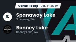 Recap: Spanaway Lake  vs. Bonney Lake  2019