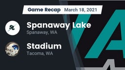 Recap: Spanaway Lake  vs. Stadium  2021