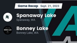 Recap: Spanaway Lake  vs. Bonney Lake  2023