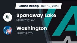 Recap: Spanaway Lake  vs. Washington  2023