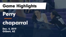 Perry  vs chaparral Game Highlights - Dec. 4, 2019