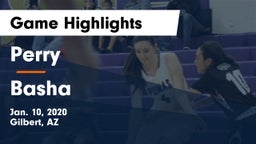 Perry  vs Basha  Game Highlights - Jan. 10, 2020