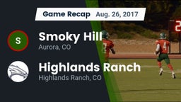 Recap: Smoky Hill  vs. Highlands Ranch  2017