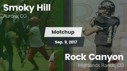 Matchup: Smoky Hill vs. Rock Canyon  2017