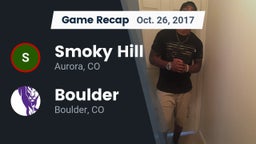 Recap: Smoky Hill  vs. Boulder  2017