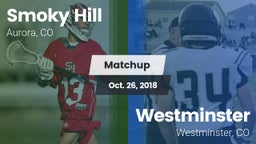 Matchup: Smoky Hill vs. Westminster  2018