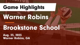 Warner Robins   vs Brookstone School Game Highlights - Aug. 23, 2023