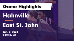 Hahnville  vs East St. John  Game Highlights - Jan. 6, 2024