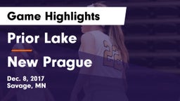 Prior Lake  vs New Prague  Game Highlights - Dec. 8, 2017