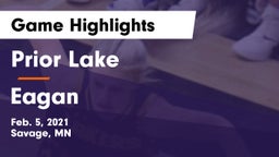 Prior Lake  vs Eagan  Game Highlights - Feb. 5, 2021